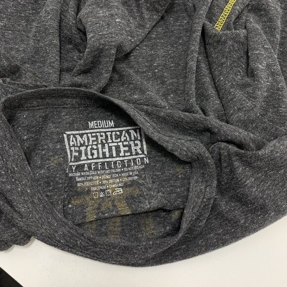 American Fighter Affliction Mens T-Shirt World Wide Big Graphic Sz M - Picture 4 of 4